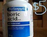 photo of a can of boric acid one of three ingredients for organic termite pest control
