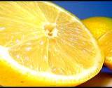 photo of half a fresh lemon great acne home remedy