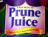 photo of a prune juice label a natural ingredient in pudding recipe for constipation relief