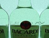 photo of bottles of Bacardi Rum