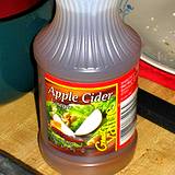 photo of a half gallon of apple cider a toenail fungus treatment