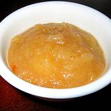 photo of a bowl of apple sauce a natural ingredient in pudding recipe for constipation relief