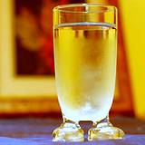 photo of a glass of water a good source to help flush your body from detoxification while taking Olive Leaf Extract