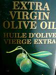 photo of a label on bottle of Pure Virgin Olive Oil
