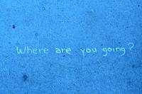 a blue sticky note saying 